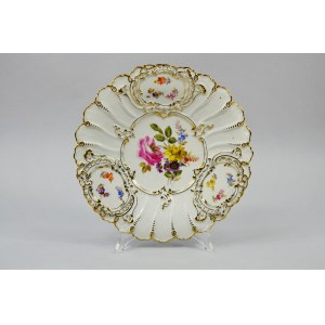 Plate, Germany, KPM Meissen, 1850-1924.