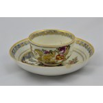 Teapot and saucer Vienna 1775-83.