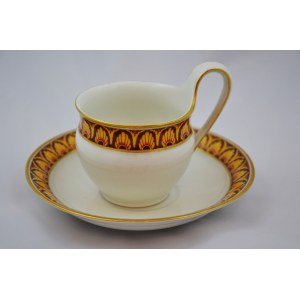 KPM Berlin 18th/19th century cup and saucer.