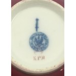KPM Berlin 1849-1870 cup and saucer.