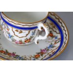 Nymphenburg Tasse und Untertasse 1930er Jahre.