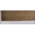 AFFER, Costantino Bronze plaque, pilot