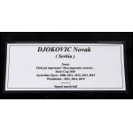 Djokovic, Novak (Belgrade, May 22, 1987) Tennis ball, signed
