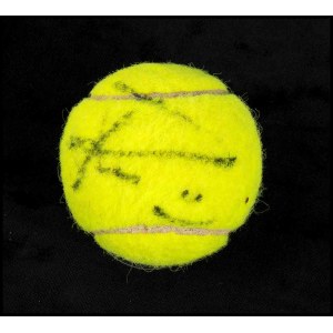 Fognini, Fabio (Sanremo, 24 May 1987) Tennis ball, signed
