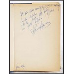 Herrera, Helenio Gavilán (Buenos Aires, 10 April 1910 - Venice, 9 November 1997) LA MIA VITA book with dedication and autograph