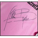 Bugno, Gianni (Brugg, February 14,1964) Signed pink shirt