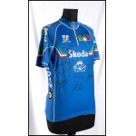 Cunego, Damiano (Verona, September 19, 1981) 2008 World Cup signed cycling jersey