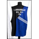 Cammarelle, Roberto (Milano, July 30, 1980) Signed light blue undershirt