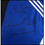 Cammarelle, Roberto (Milano, July 30, 1980) Signed light blue undershirt