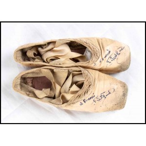 Unidentified Signed dance shoes