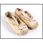 Terabust, Elisabetta (Varese, 4 august 1946 - Roma, 5 february 2018) Signed dance shoes