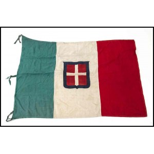 ITALY, KINGDOM Savoyard flag