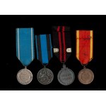FINLAND Lot of 4 medals