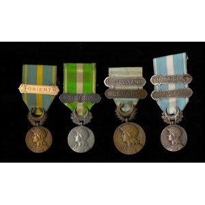 FRANCE, III REPUBLIC Lot of 4 commemorative medals