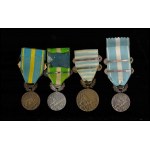 FRANCE, III REPUBLIC Lot of 4 commemorative medals