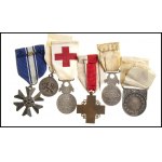 FRANCE Lot of 6 Crf Medals