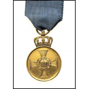 GERMANY, PRUSSIA Order of the Crown, Golden Medal of First Type