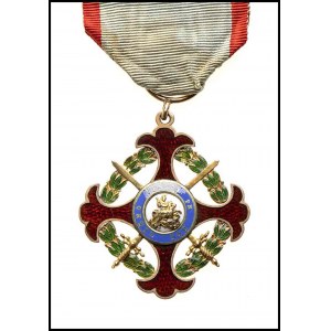 ITALY, ANCIENT STATES, REIGN OF NAPLES Royal Military Order of Saint George of the Reunion, Gold