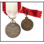 ITALY, KINGDOM Medal of Merit of the Red Cross And Blood Donors Medal of Trieste