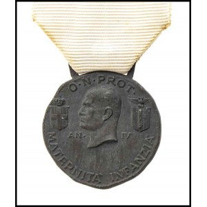 ITALY, KINGDOM Medal of the National Work of Maternity And Childhood