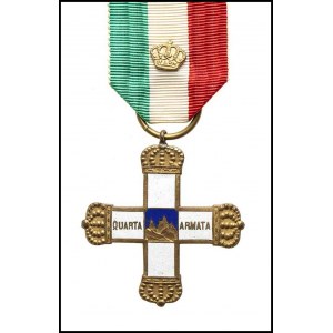 ITALY, KINGDOM Cross of the Fourth Army