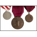 ITALY, KINGDOM Lot of Three Medals