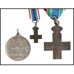 ITALY, KINGDOM Lot of Cross, Miniature And Medal of the Third Army