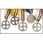 ITALY, REPUBLIC Lot of Five Military Medals