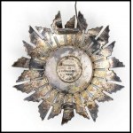 PORTOGALLI Military Order of Christ, commander's breast star