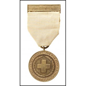 UNITED KINGDOM 1918 Red Cross Society Medal, Inter Arma Caritas