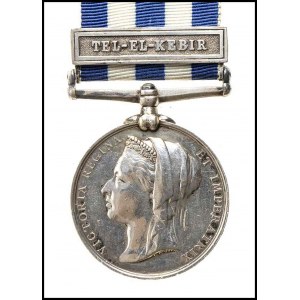UNITED KINGDOM An 1882 Egypt Campaign Medal One Clasp