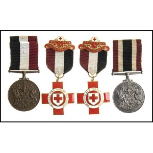 TRINIDAD AND TOBAGO Lot of Four Medals of the Red Cross