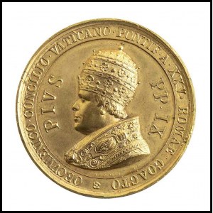 VATICANO Medal of the Extraordinary Ecumenical Vatican Council I