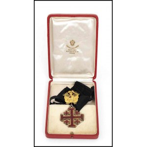 VATICANO Order of the Holy Sepulchre, commander’s cross with trophy of arms