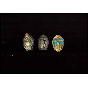 BULGARIA Lot of 3 badges