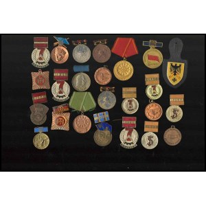 GDR Lot of 24 medals