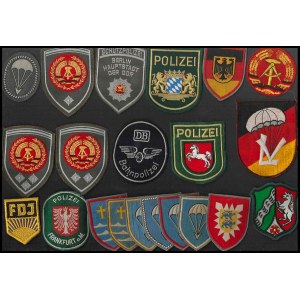 GDR / BRD Lot of 70 patches and collar tabs