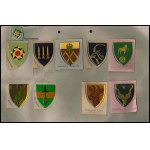 SOUTH AFRICA Lot of 50 enameled shields