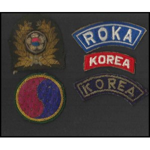 SOUTH COREA Lot of 5 patches