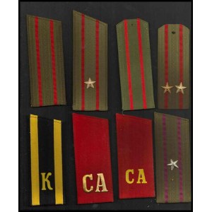 USSR Lot of 20 pairs of shoulder boards and 15 single ones