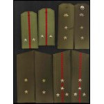USSR Lot of 20 pairs of shoulder boards and 15 single ones