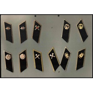 USSR Large lot of shoulder boards, collar tabs and various