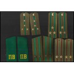 USSR Large lot of shoulder boards, collar tabs and various