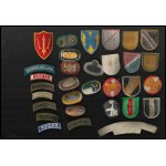 USA Lot of 53 patches and badges, mainly Special Forces