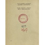 Bulgakov Mikhail, Der Meister und Margarita [1. polnische Ausgabe][Halbleder].