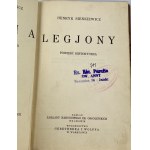 Sienkiewicz Henryk, Legjony: a historical novel [Half leather].
