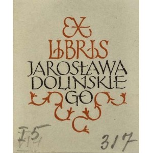 Jaroslaw Dolinski's exlibris