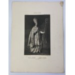 Frecher Daniel, Portrait of Bishop Andrzej Trzebicki, heliogravure from the portfolio Portrety Polskie vol. I notebook II