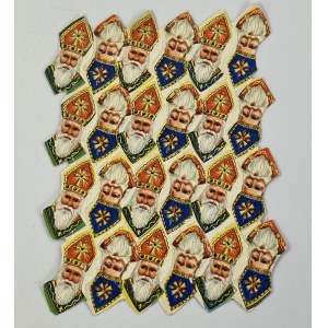 Pre-war picture / sticker / for Christmas gingerbread or Christmas tree ornaments