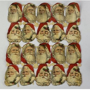 Vorkriegsbilder / Aufkleber / für Weihnachtslebkuchen oder Christbaumschmuck